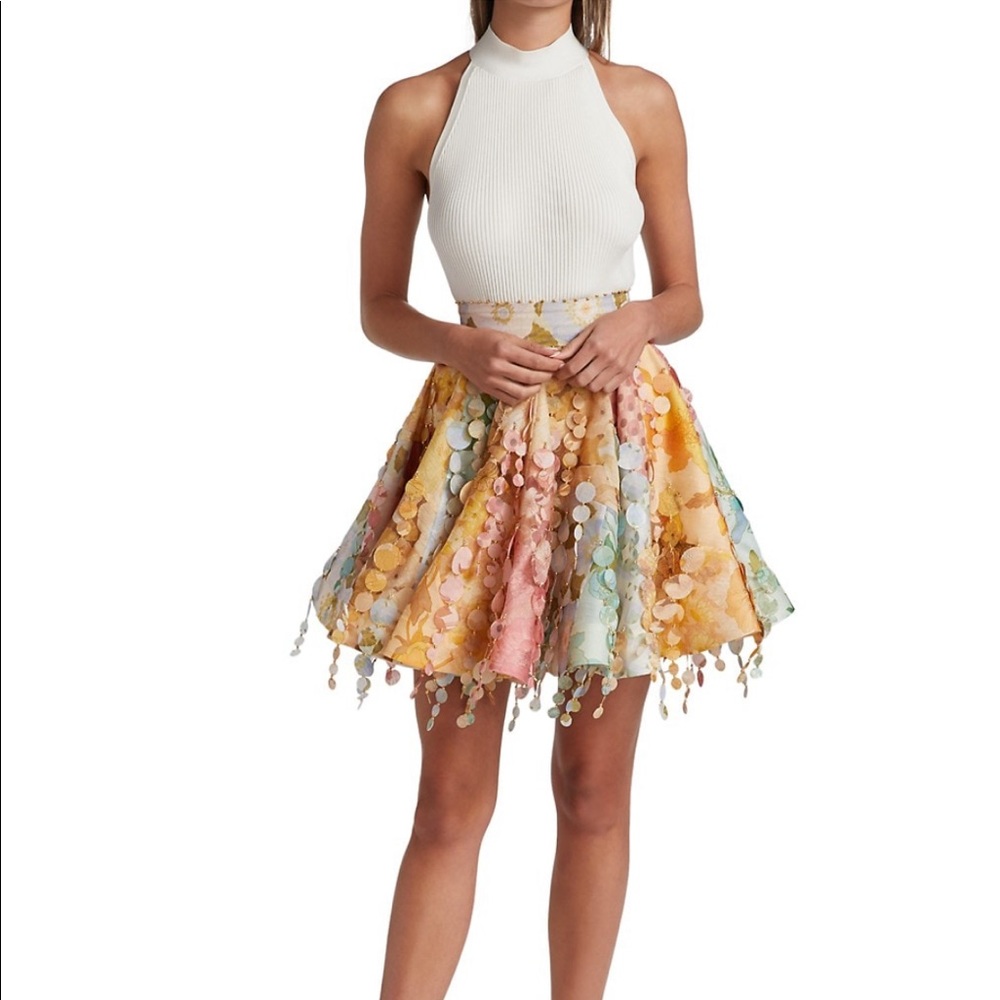 Sold on Tradesy! Zimmermann Tempo Patch Mini Skirt - Picture 3 of 16